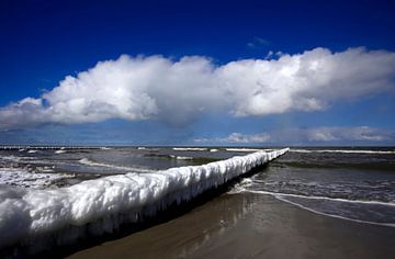 Oostzee in de winter van Thomas Jäger