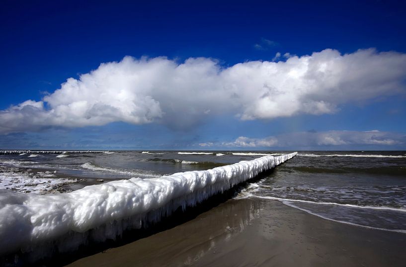 La mer Baltique en hiver par Thomas Jäger