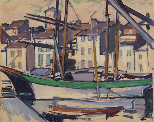 Samuel John Peploe - Cassis, harbour