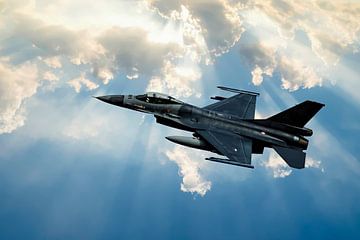 F-16 Fighting Falcon by Gert Hilbink