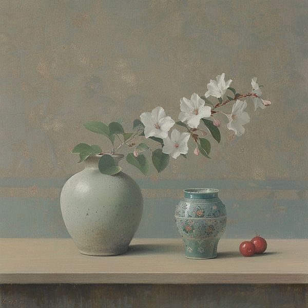 Chuchotements de fleurs à feuilles persistantes par Caprices d'Art