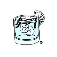 Woman in drink