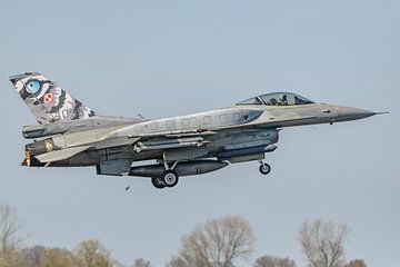 Poolse Lockheed Martin F-16C Fighting Falcon (4055).