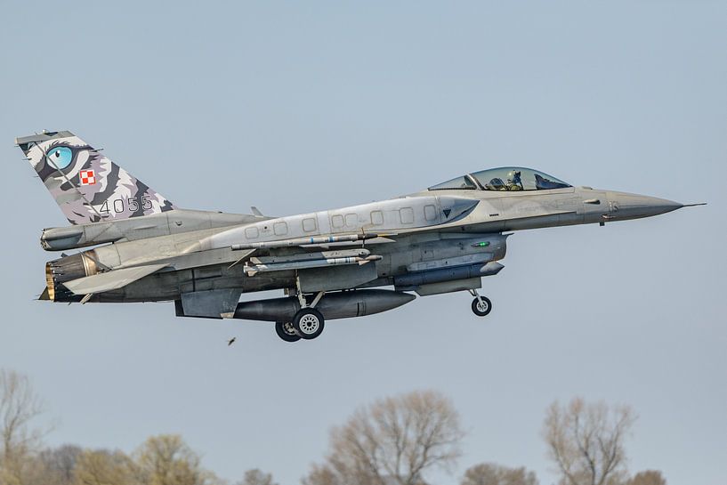 Lockheed Martin F-16C Fighting Falcon polonais (4055). par Jaap van den Berg
