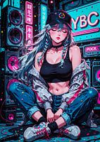 Anime Girl Urban Style