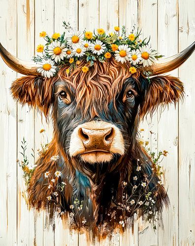 Koeiensymfonie - Bloemenkrans in het zonlicht