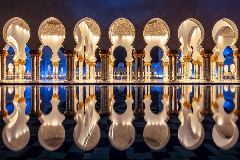 Sheikh Zayed Grand Mosque Abu Dhabi by Achim Thomae Photography