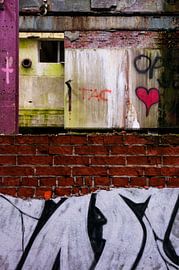 abstract graffiti composition no. 2 by Robin Veenink