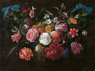 Bloemen en insecten, Jan Davidsz. de Heem.