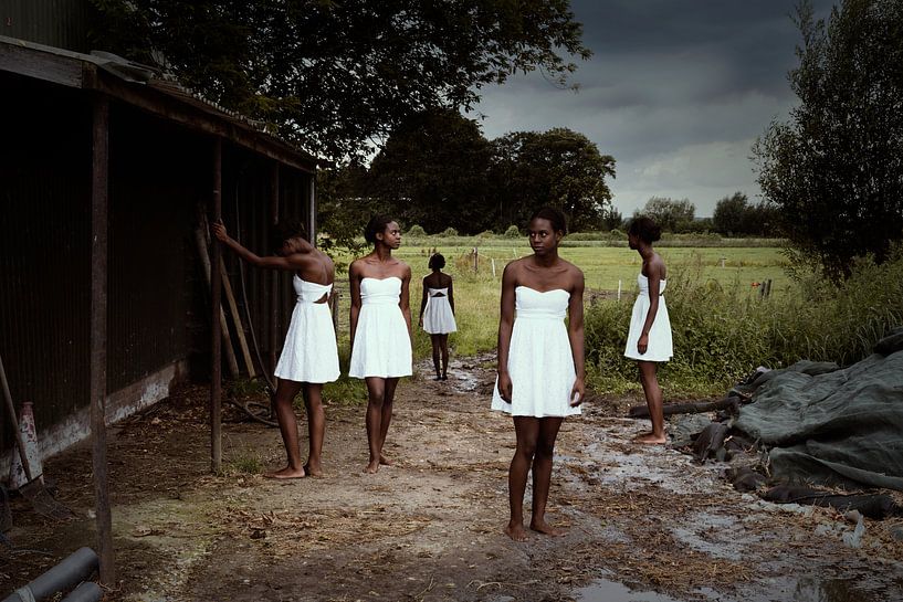 Femme à la ferme par Kim Verhoef