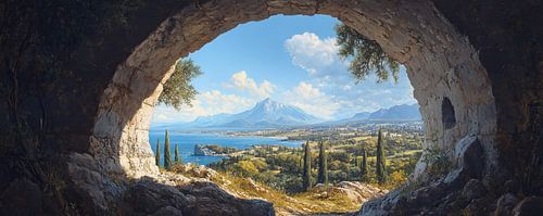 Landschap | Serene Nature's Frame