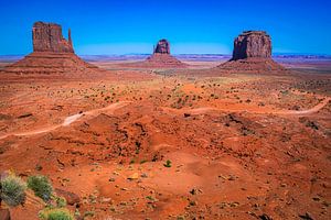 Image emblématique de Monument Valley, Arizona, USA