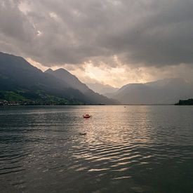 Sarnermeer - Zwitserland van Bart van den Dikkenberg