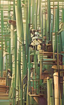 Bambus-Wald von Niek Traas