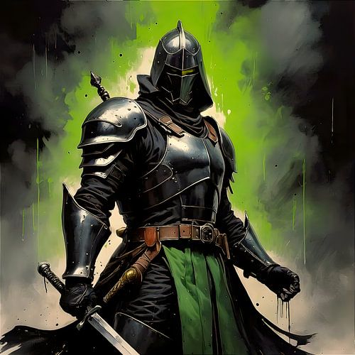 Beeindruckender Ritter