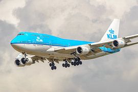 Landung einer KLM Boeing 747-400M. von Jaap van den Berg