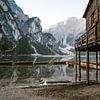 Pragser Wildsee in den Dolomiten Italiens von Wianda Bongen