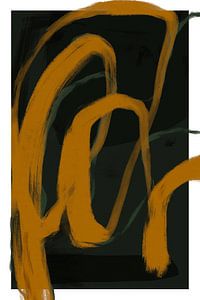 Ocre Swirl