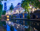 Alter Kanal und Dom von Utrecht. von Kaj Hendriks Miniaturansicht
