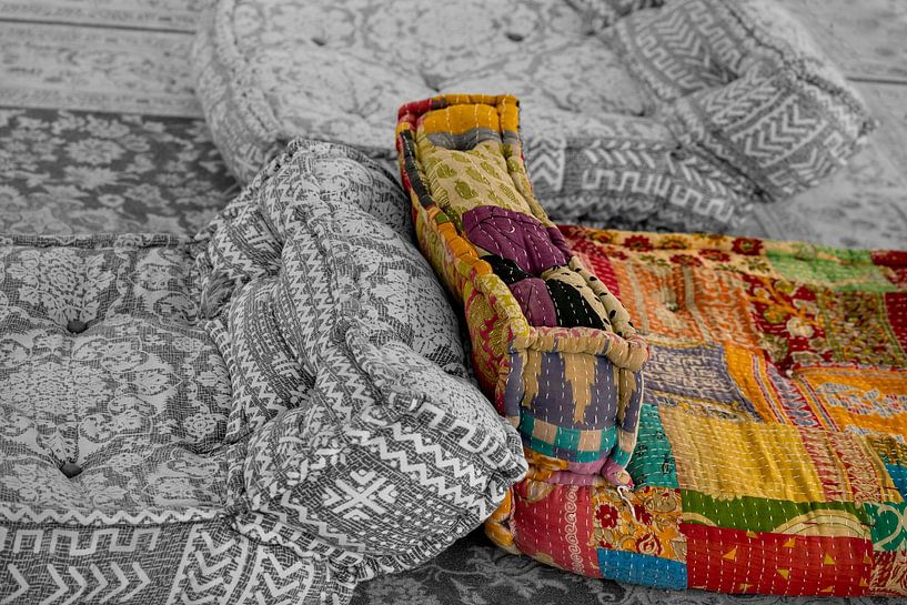 Warm Pillows. 2. Morocco. by Alie Ekkelenkamp