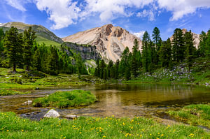 Lago Piciodel im Naturpark Fanes-Sennes-Prags