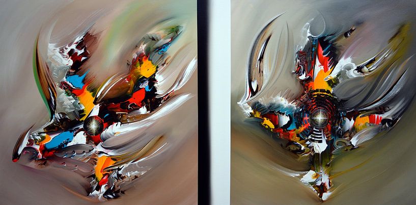 Flying by Gena Theheartofart