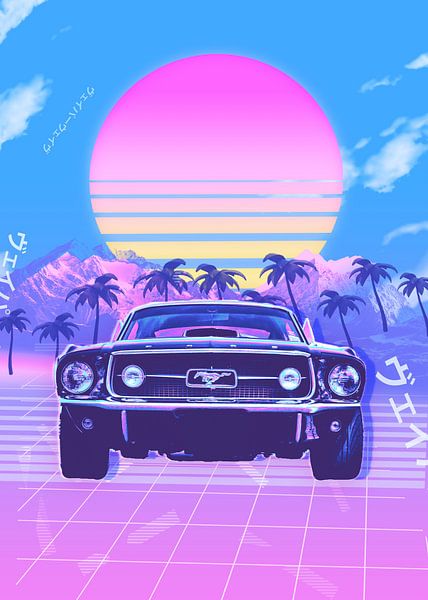 Ford Mustang by Najib Jip