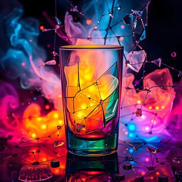 Licht en kleur gevangen in glas