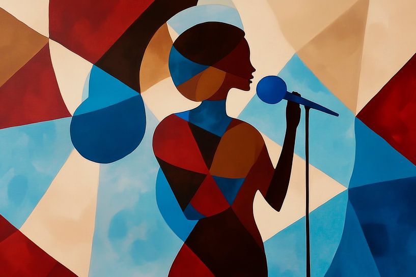 The art of voice and colour by Poster Art Shop