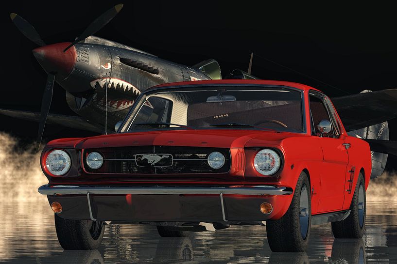 Ford Mustang GT From 1964 A True American Sports Car by Jan Keteleer