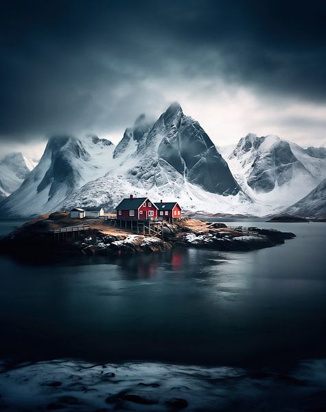 Avontuur in de natuur van fernlichtsicht