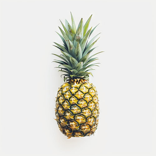 Minimalistische ananas
