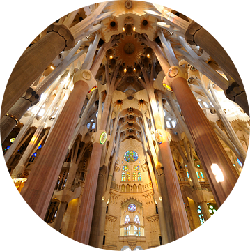 De Sagrada Familia in Barcelona (5) van Merijn van der Vliet