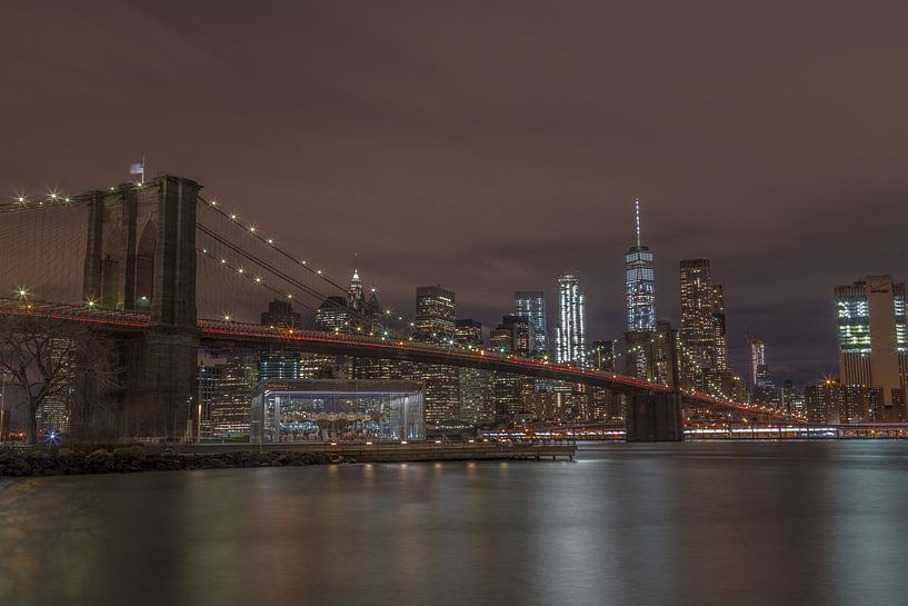 Brooklyn Bridge von Rene Ladenius Digital Art