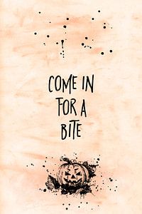 Halloween COME IN FOR A BITE sur Melanie Viola