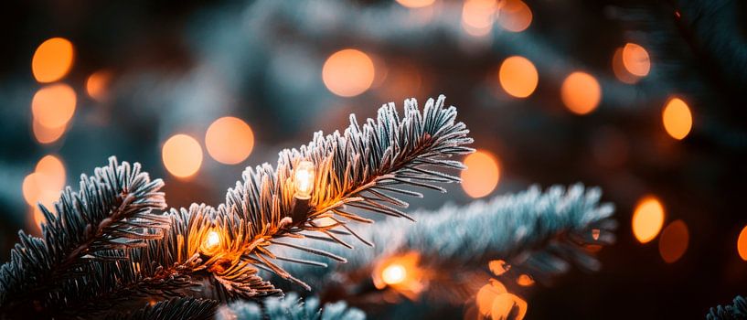 Kerst glamour van Poster Art Shop