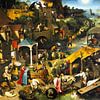 Nederlandse Spreekwoorden van Pieter Bruegel van Rebel Ontwerp