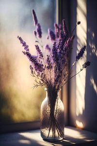 Lavender In Morning Sun von Treechild