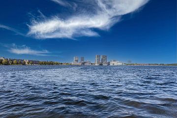 Almere Stad Skyline. van Brian Morgan