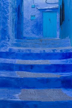 Treppe in Chefchaouen von Easycopters