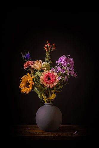 bouquet is just about...