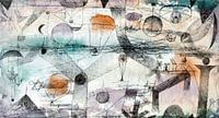 In the realm of air (1917) painting by Paul Klee.