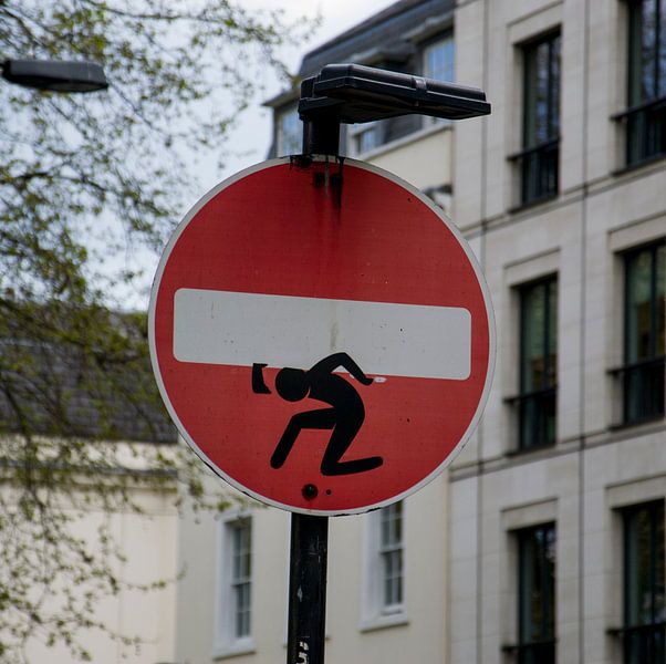 Stopsign London by Jolien Kramer