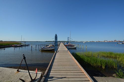 Motorboten & Zeilschepen in de haven Altefähr
