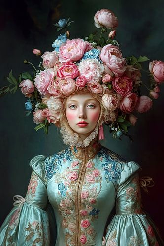 Rose splendor in pastel shades