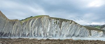 Flysch sur la côte du Pays basque sur Detlef Hansmann Photography