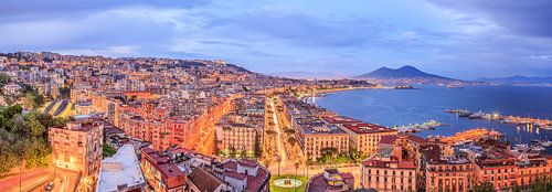 Naples in late evening light