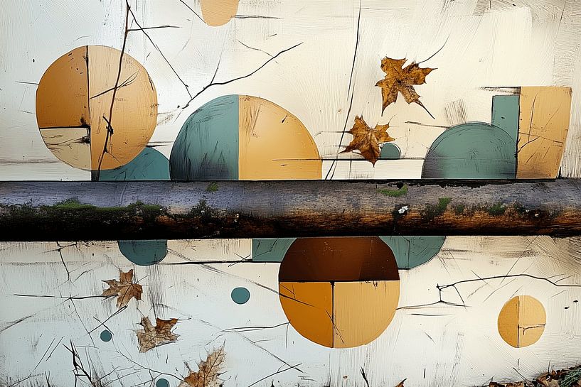 Abstract nature by Ton Kuijpers