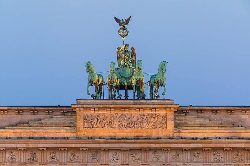 Sonnenaufgang am Brandenburger Tor von Henk Meijer Photography