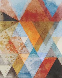 Bon geo - the red house at the pyramid by Joost Hogervorst